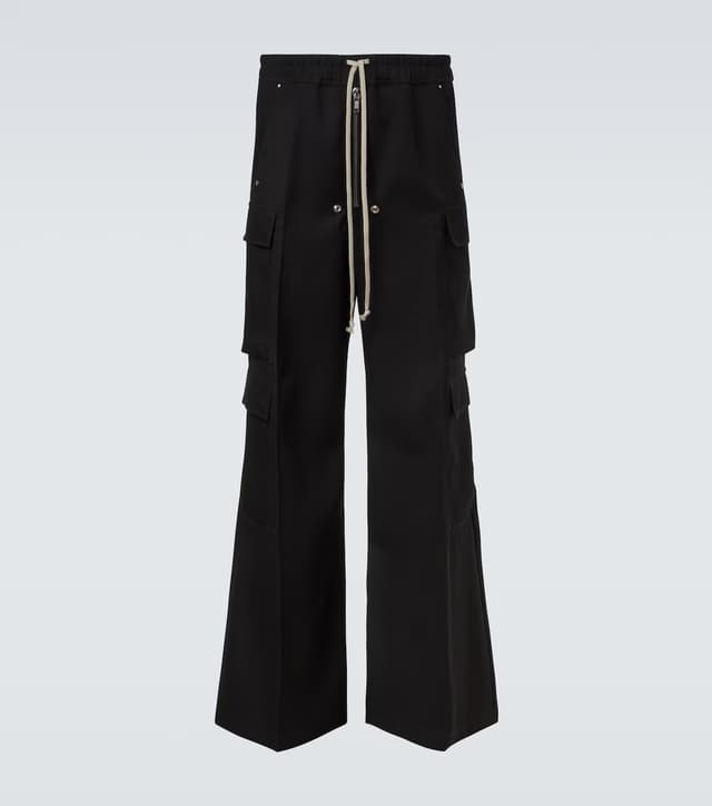 Cargobelas virgin wool cargo pants