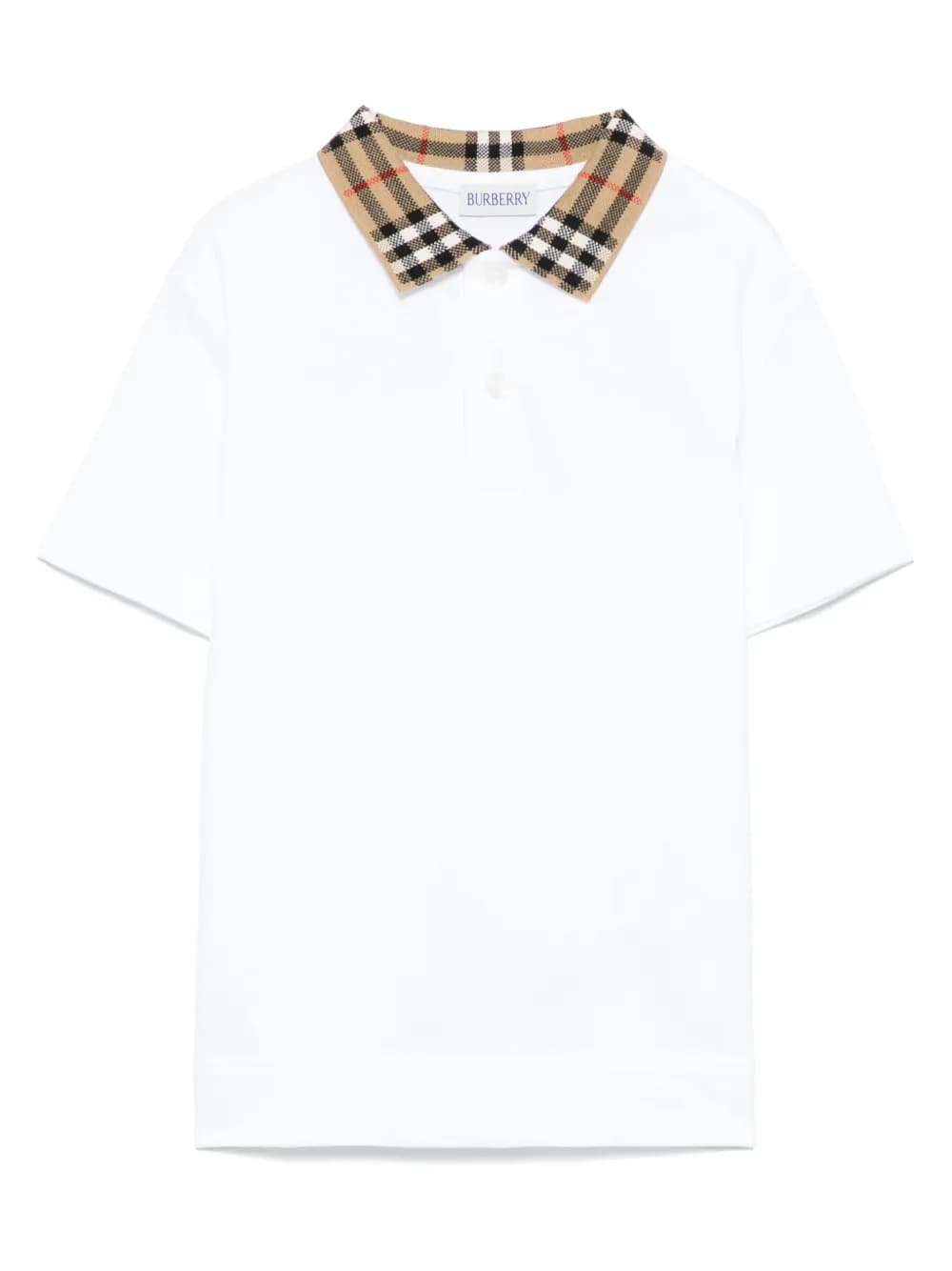 Vintage Check polo shirt