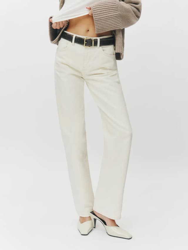 Val 90s Mid Rise Straight Jeans