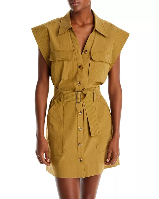 Ava Belted Shirtdress