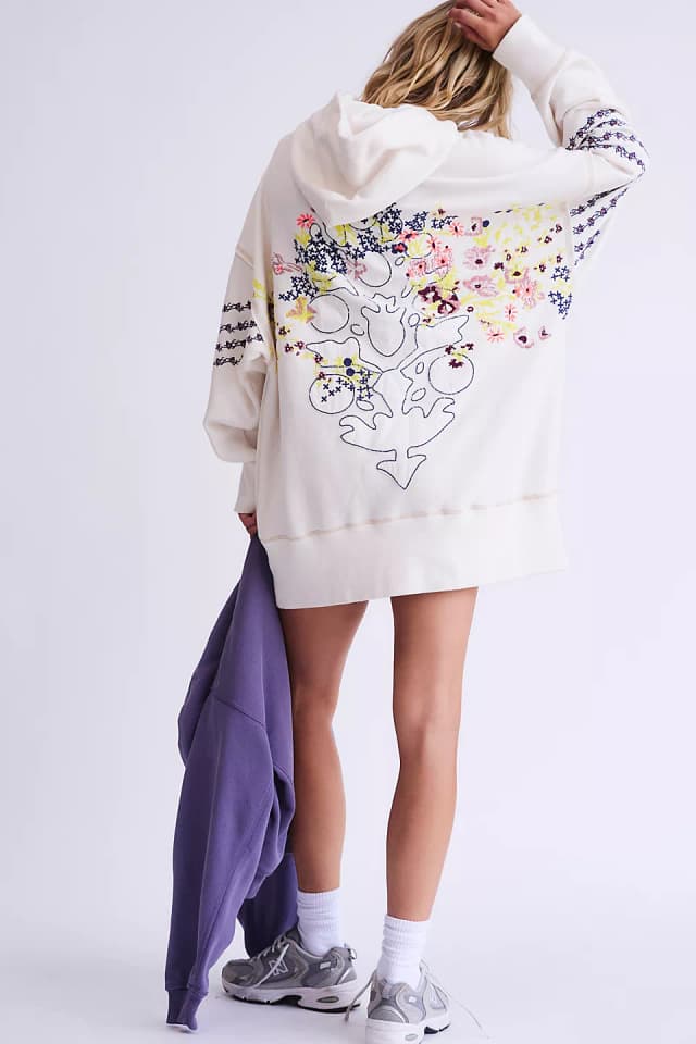 At My Best Embroidered Hoodie