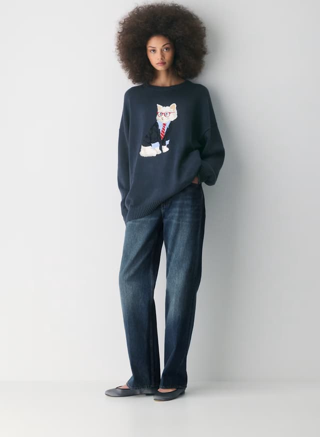 Cotton Charm™ Peggy Icon Sweater