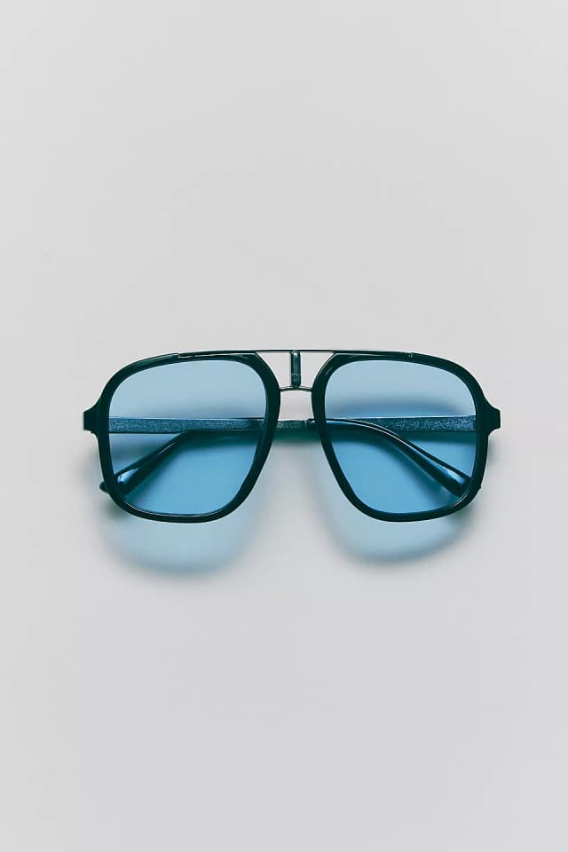 Janis Detail Aviator Sunglasses