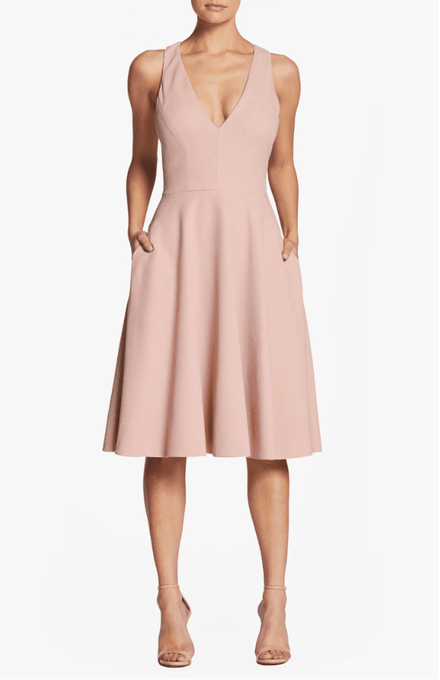 Catalina Fit & Flare Cocktail Dress