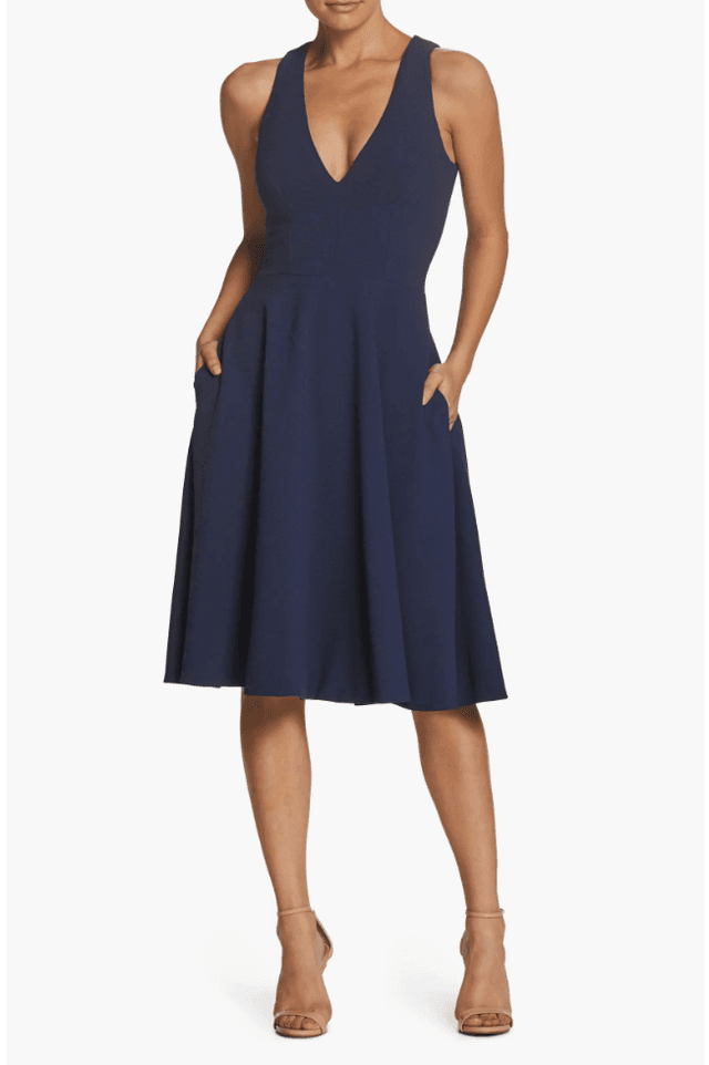 Catalina Fit & Flare Cocktail Dress