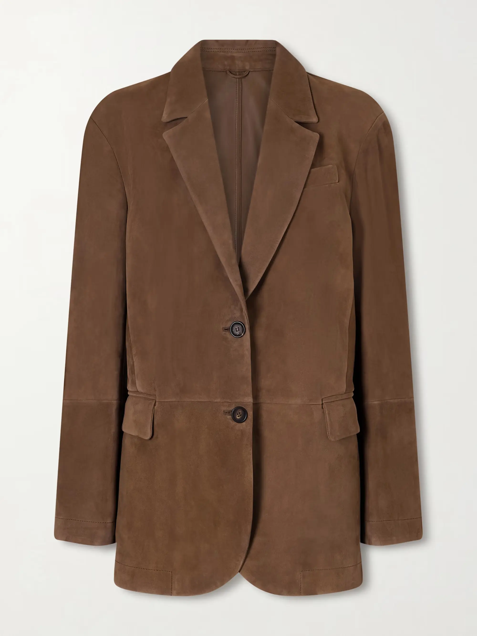 Suede blazer