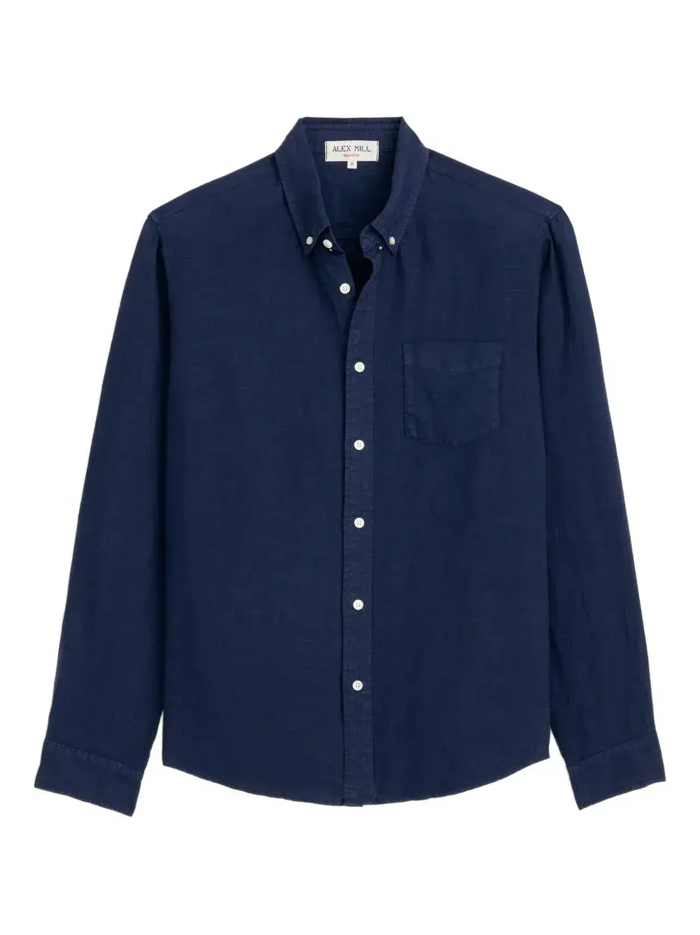 linen long-sleeve shirt