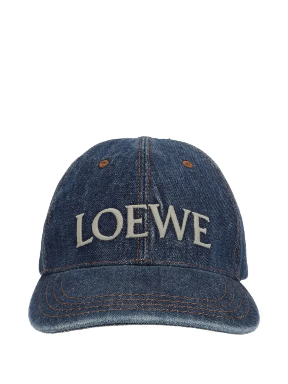 denim baseball cap